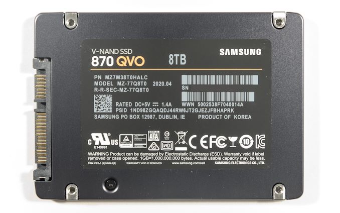 QLC Goes To 8TB: Samsung 870 QVO and Sabrent Rocket Q 8TB SSDs Reviewed