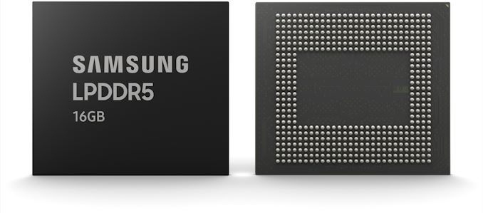 Samsung Starts Production of 16 GB LPDDR5-5500 for Smartphones